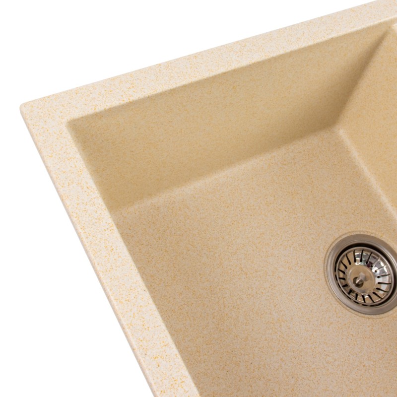 Chiuveta de bucatarie Elefant Premium Selena Nisip bej 785x495mm