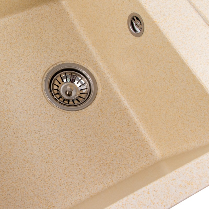 Chiuveta de bucatarie Elefant Premium Selena Nisip bej 785x495mm