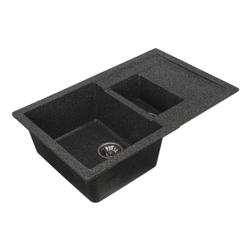 Chiuveta de bucatarie Elefant Premium Toskana Grafit 775x495 mm