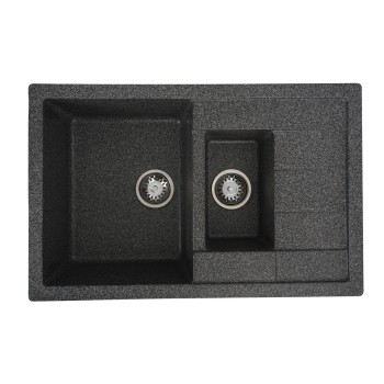 Chiuveta de bucatarie Elefant Premium Toskana Grafit 775x495 mm