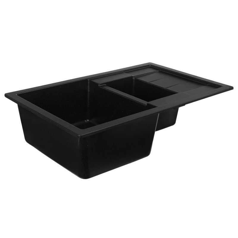 Chiuveta de bucatarie Elefant Premium Toskana Negru metalic 775x495 mm