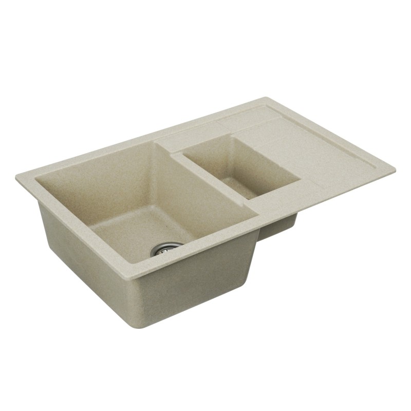 Chiuveta de bucatarie Elefant Premium Toskana Safari bej 775x495 mm