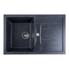 Chiuveta de bucătărie Elefant Premium Troya 7850 , Grafit 776x496 mm
