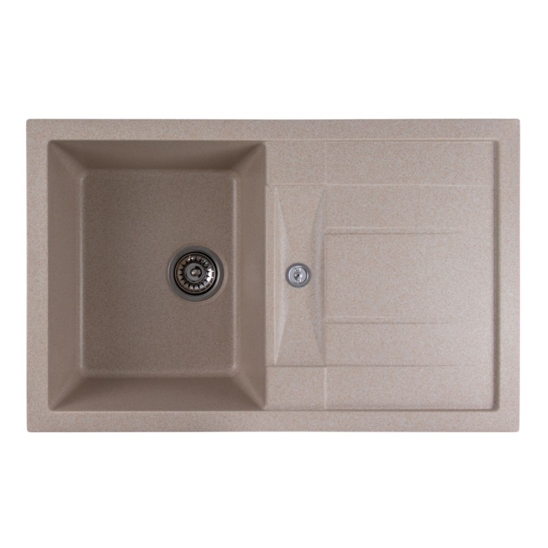 Chiuveta de bucătărie Elefant Premium Troya 7850 , Safari bej 776x496 mm