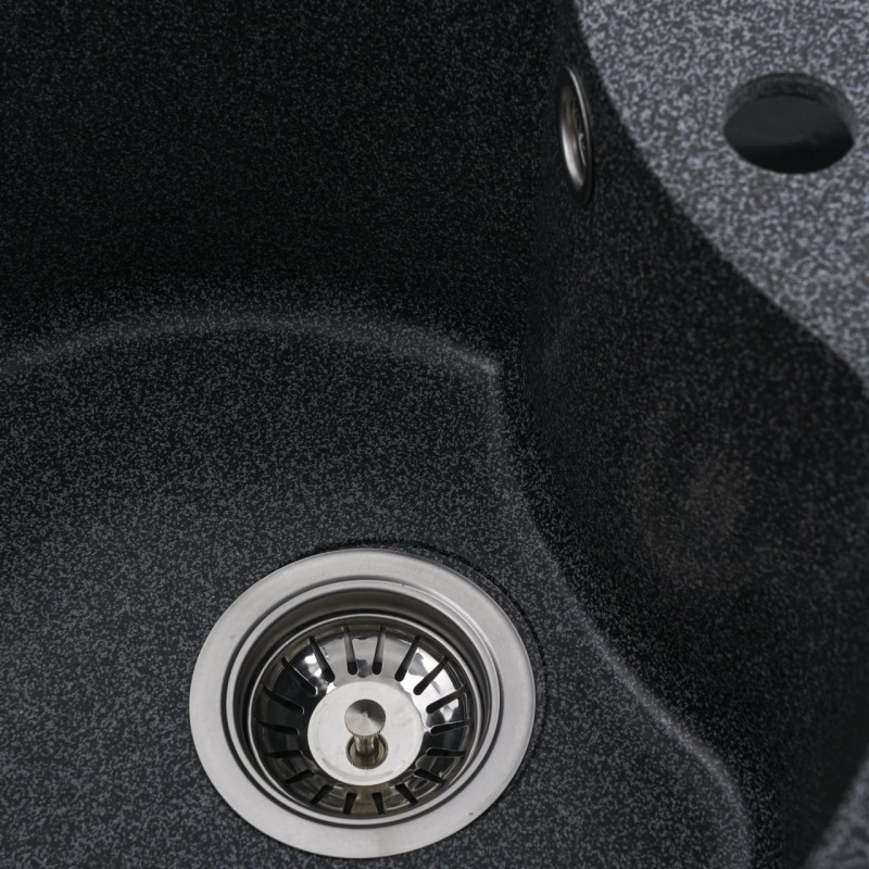 Chiuveta de bucătărie Elefant Premium Turas 480 , Grafit 482 mm