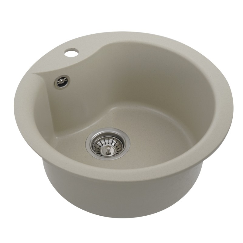 Chiuveta de bucătărie Elefant Premium Turas 480 , Safari bej 482 mm