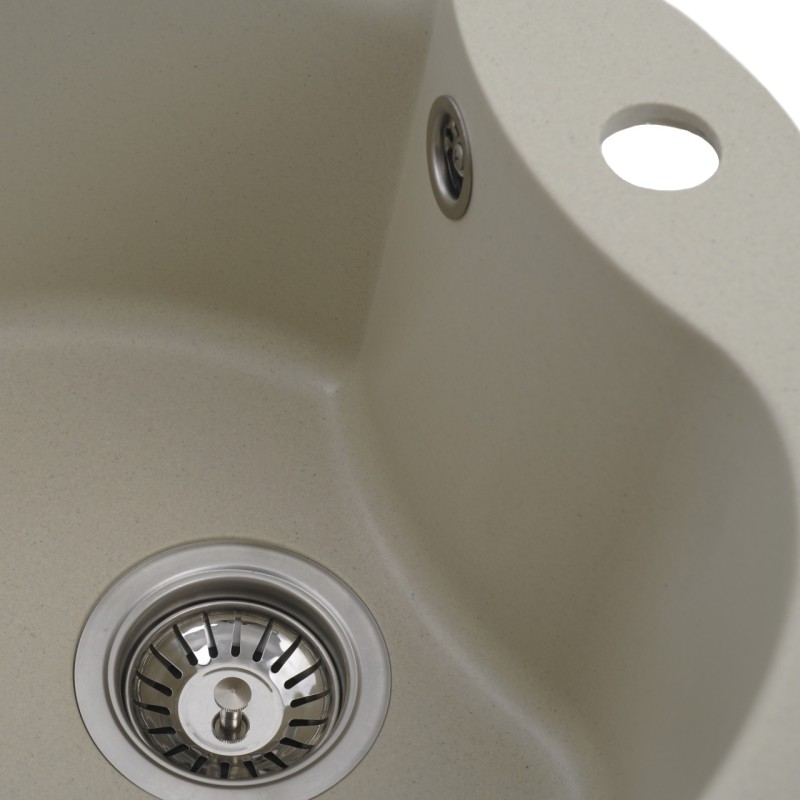 Chiuveta de bucătărie Elefant Premium Turas 480 , Safari bej 482 mm