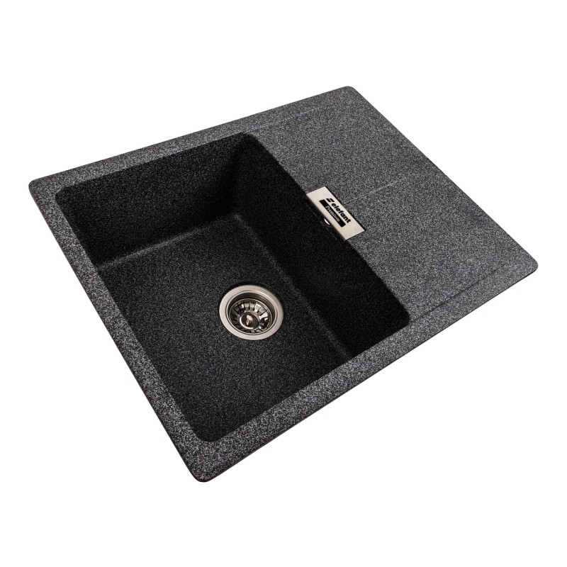 Chiuveta de bucatarie Elefant Premium Zirkon Grafit , 620x500mm