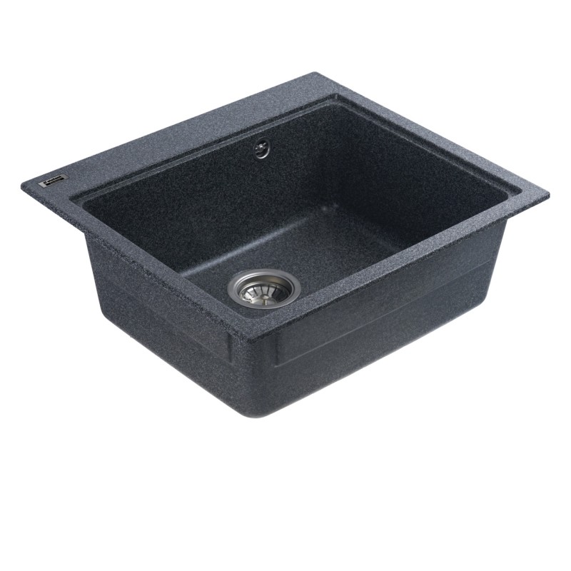 Chiuvetă din compozit de granit pentru bucătărie ELEFANT PREMIUM 5852 VESTA Grafit