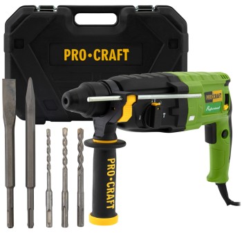 Ciocan rotopercutor PROCRAFT BH1400, 790W, 3J, 4000 bpm