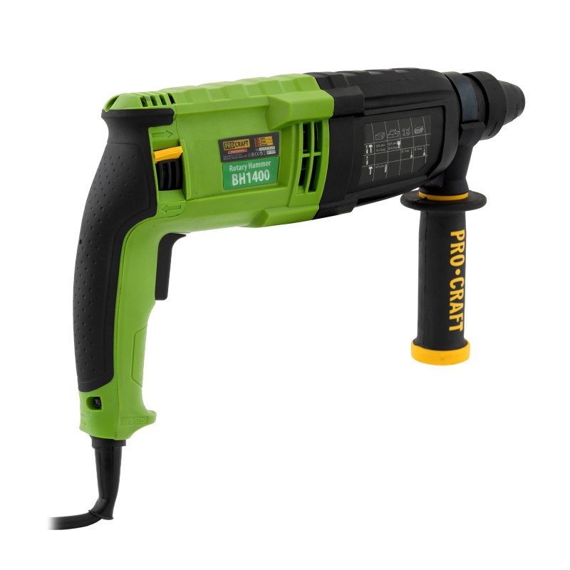 Ciocan rotopercutor PROCRAFT BH1400, 790W, 3J, 4000 bpm