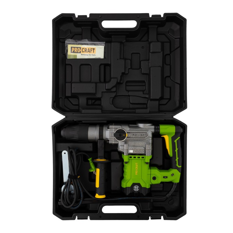 Ciocan Rotopercutor Procraft BH2350 SDS MAX, 10J, 1600 W, 3800 bpm