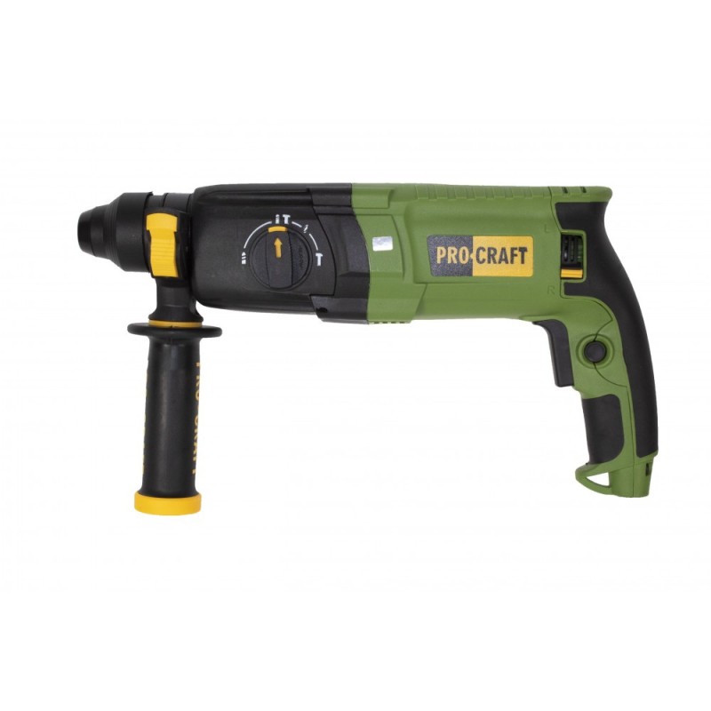 Ciocan Rotopercutor Procraft BH900 cu 900 W, 1100 rpm Carbuni rezerva, SDS