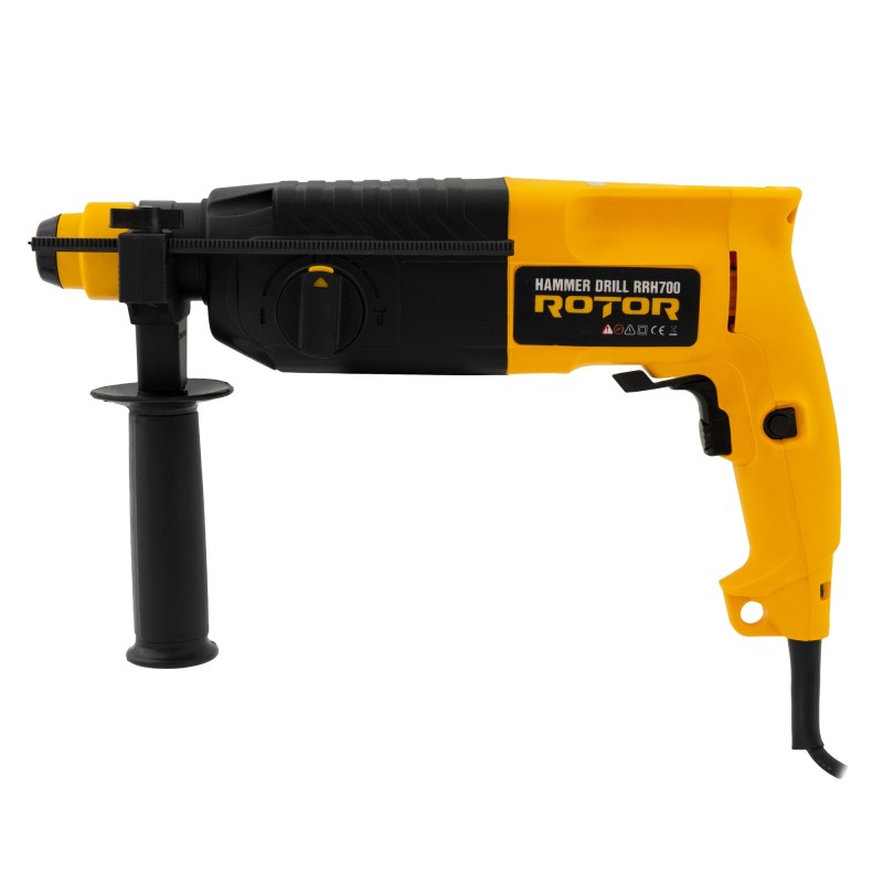 Ciocan rotopercutor ROTOR RRH700 , Putere 700W , 870 RPM,
