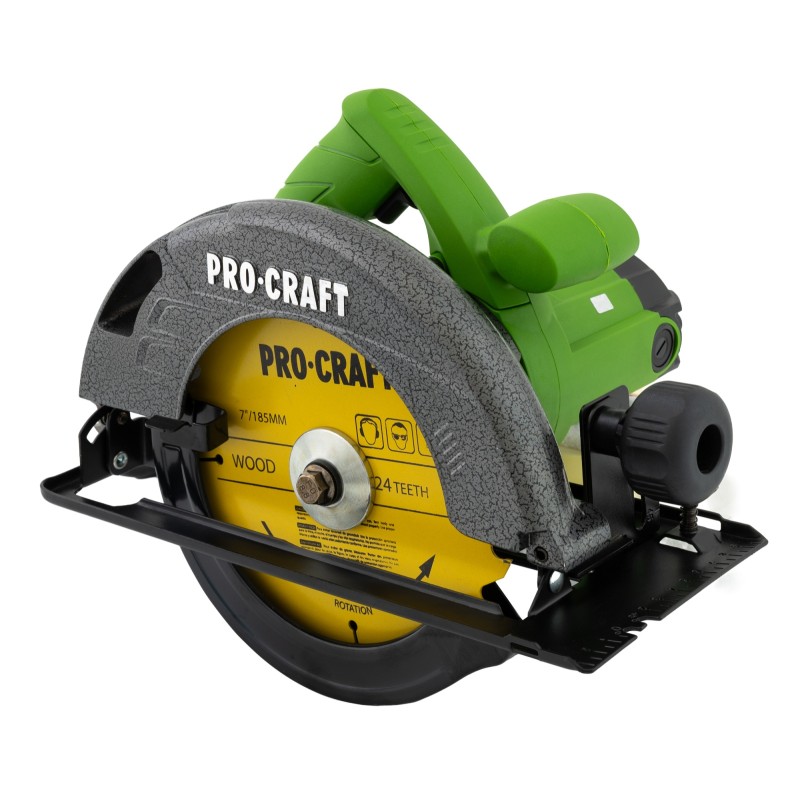 Circular electric de mana Procraft KR2300, 2.3 kW, 185 mm, 5000 rot/min