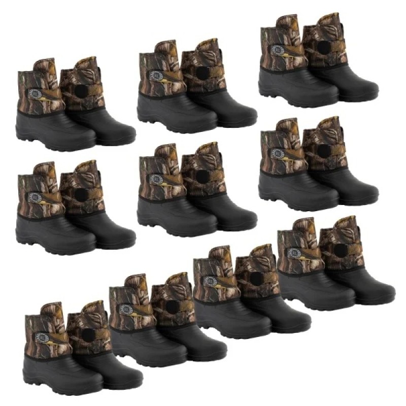 Cizme din PVC barbati SPRINT FOREST, SET 10 PERECHI Impermeabile, Antiderapante, Captuseala sintetica