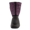 Cizme din PVC Mov/Negru SET 10 PERECHI, Impermeabile, Antiderapante, Captuseala sintetica