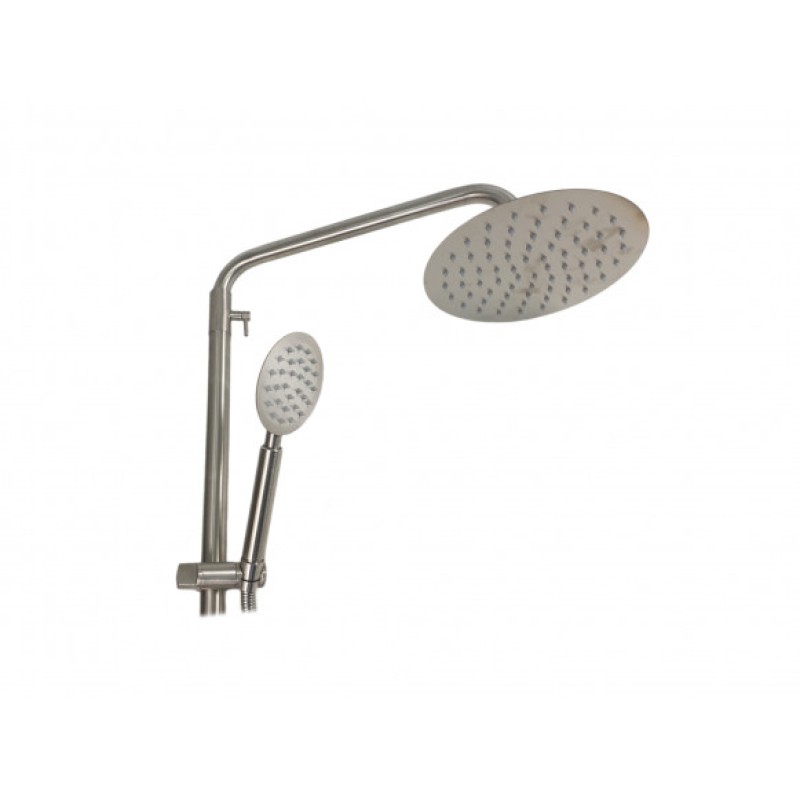 Coloana de dus Mixxus SAS-003-J, telescopica, 120 cm baterie si para, monocomanda, furtun flexibil