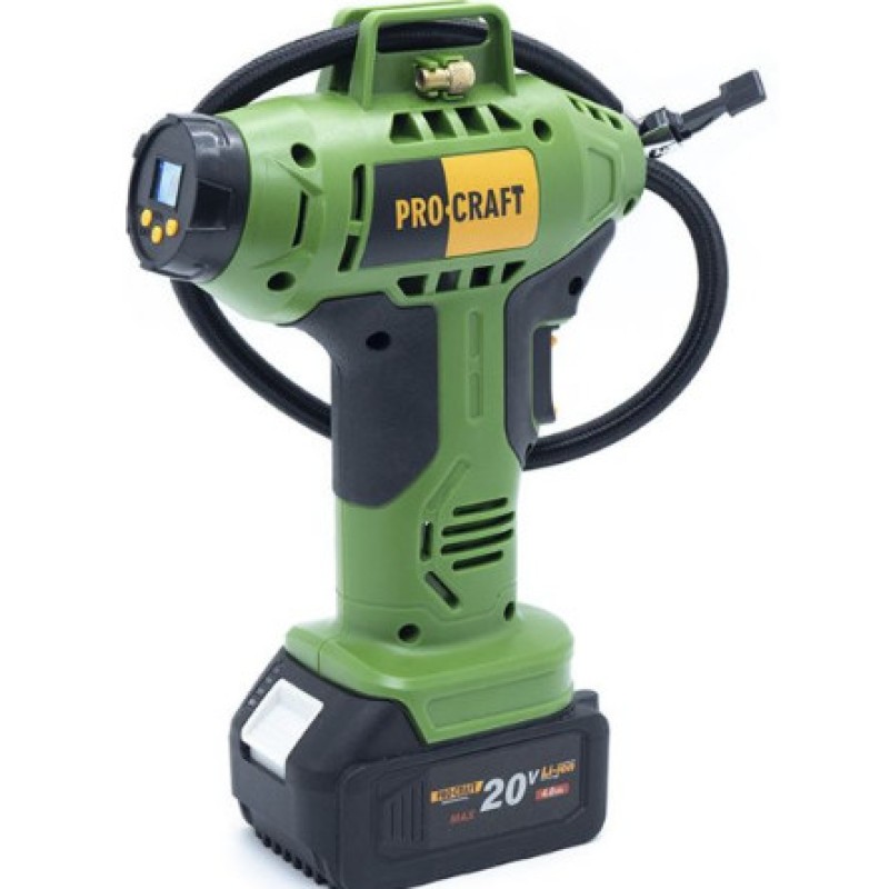 Compresor auto cu acumulator PROCRAFT LK20 , 12L/ min, 18 V, 3200 RPM