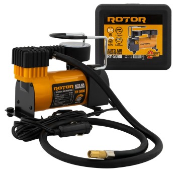 Compresor auto ROTOR RY-5080 , tensiune alimentare 12V, 10 bar / 150 psi, 30 L/min