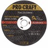 Disc abraziv pentru polizor unghiular, PROCRAFT, PGA12