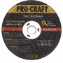 Disc abraziv pentru polizor unghiular, PROCRAFT, PGA12