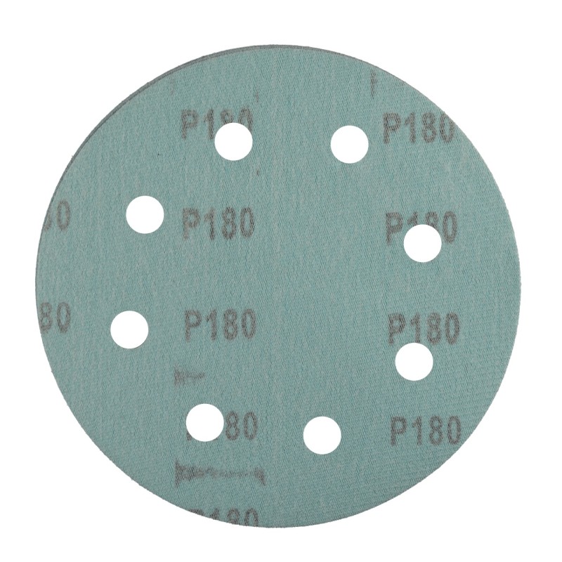 Disc abraziv pentru slefuitor cu excentric KB180.180 PROCRAFT (Set 10 buc), Diametru: 180 mm , Granulatie: P180