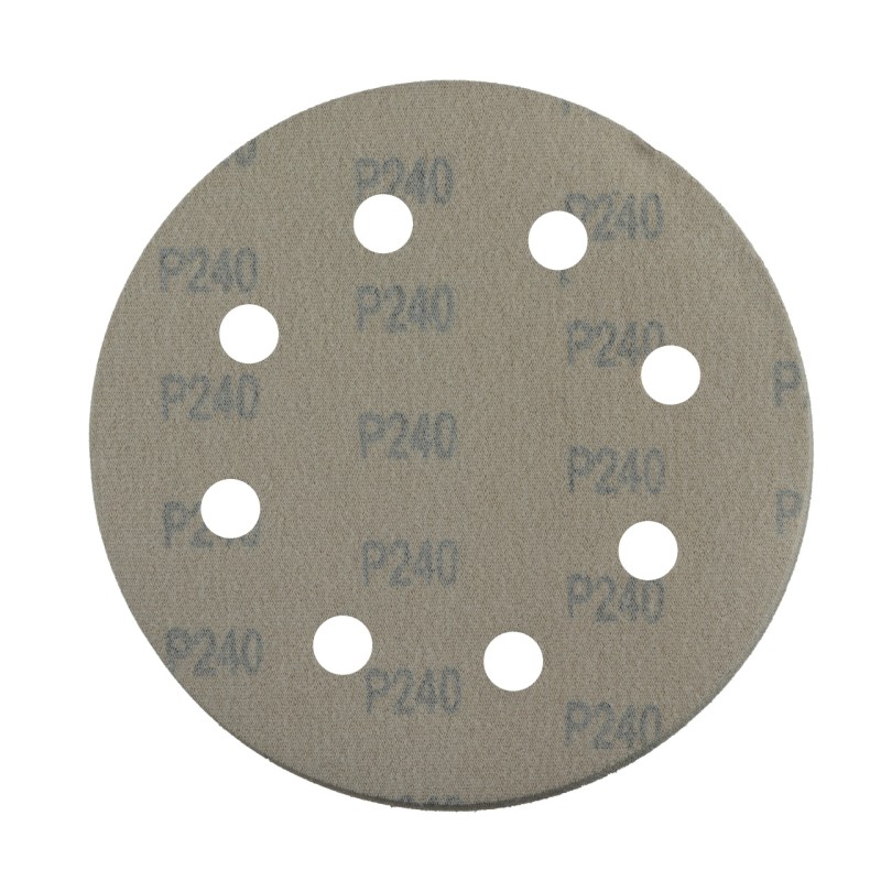 Disc abraziv pentru slefuitor cu excentric KB180.240 PROCRAFT (Set 10 buc) Diametru: 180 mm, Granulatie: P240