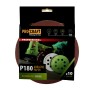 Disc abraziv pentru slefuitor cu excentric KD180.180 PROCRAFT (Set 10 buc) Diametru: 180 mm Granulatie: P180