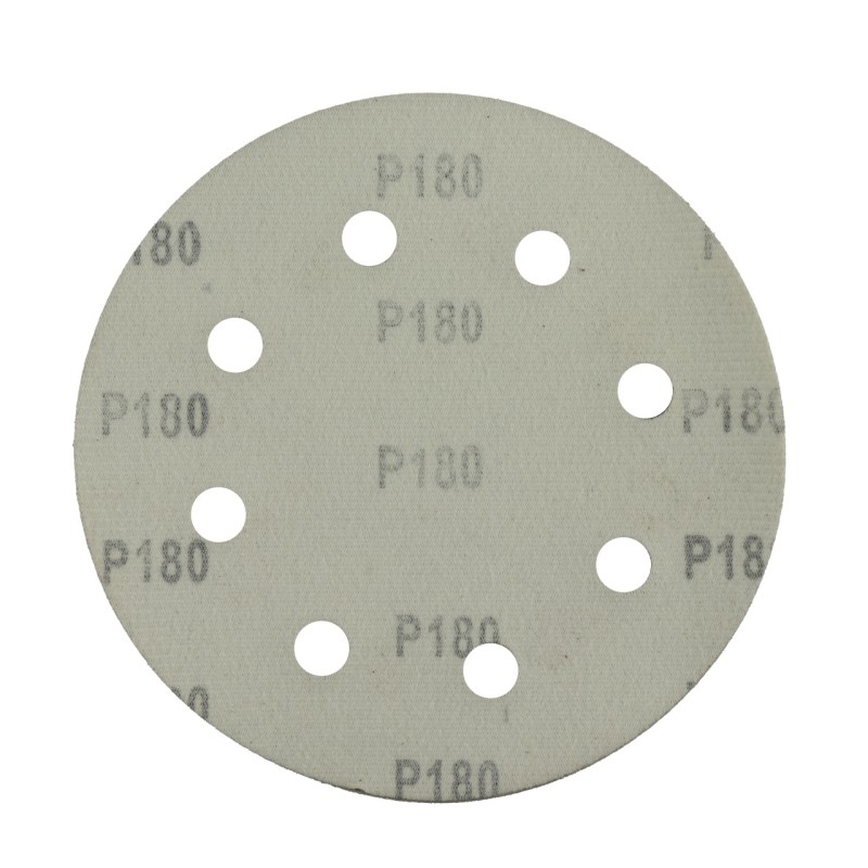 Disc abraziv pentru slefuitor cu excentric KD180.180 PROCRAFT (Set 10 buc) Diametru: 180 mm Granulatie: P180