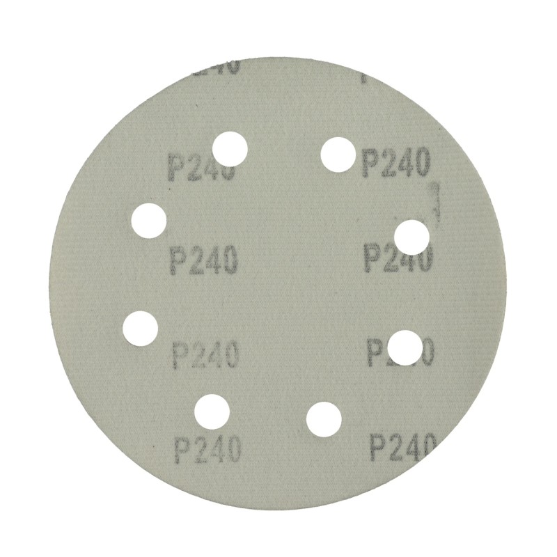 Disc abraziv pentru slefuitor cu excentric KD180.240 PROCRAFT (Set 10 buc)Diametru: 180 mm Granulatie: P240