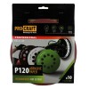 Disc abraziv pentru slefuitor cu excentric KD225.120 PROCRAFT (Set 10 buc)Diametru: 225 mm Granulatie: P120