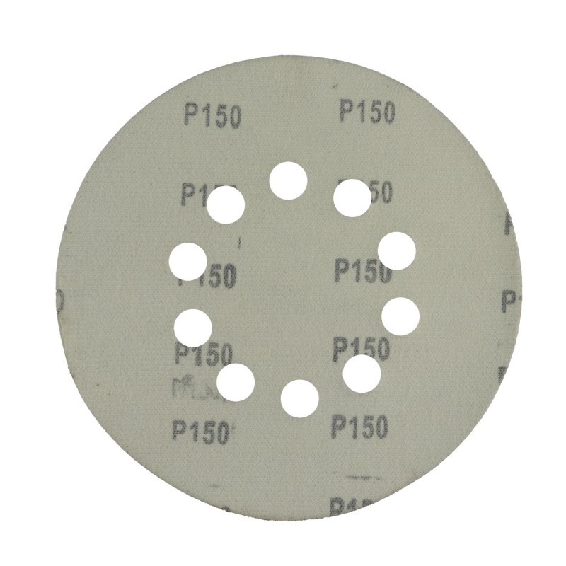 Disc abraziv pentru slefuitor cu excentric KD225.150 PROCRAFT (Set 10 buc)Diametru: 225 mm Granulatie: P150