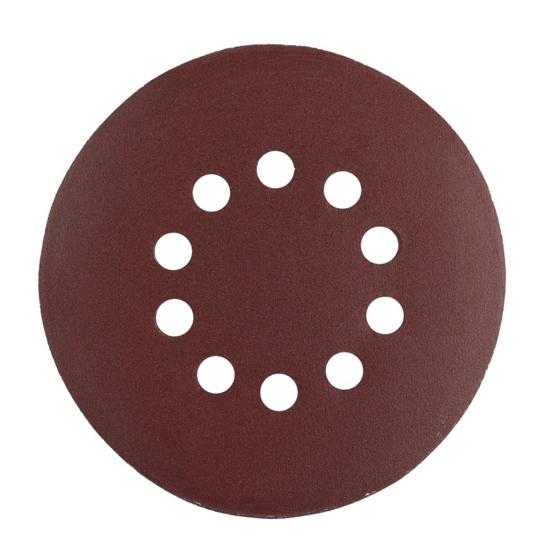 Disc abraziv pentru slefuitor cu excentric KD225.180 PROCRAFT (Set 10 buc)Diametru: 225 mm Granulatie: P180