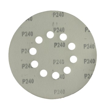 Disc abraziv pentru slefuitor cu excentric KD225.240 PROCRAFT (Set 10 buc) Diametru: 225 mm Granulatie: P240