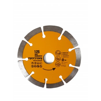 DISC DIAMANTAT 125x2x10x22.23 Segmentat Rotor