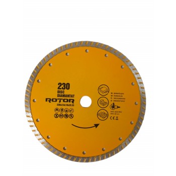 DISC DIAMANTAT 230x2.6x10x22.23 Turbo Rotor