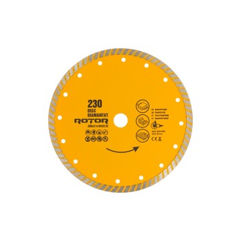 DISC DIAMANTAT 230x3.1x10x22.23 Turbo Rotor
