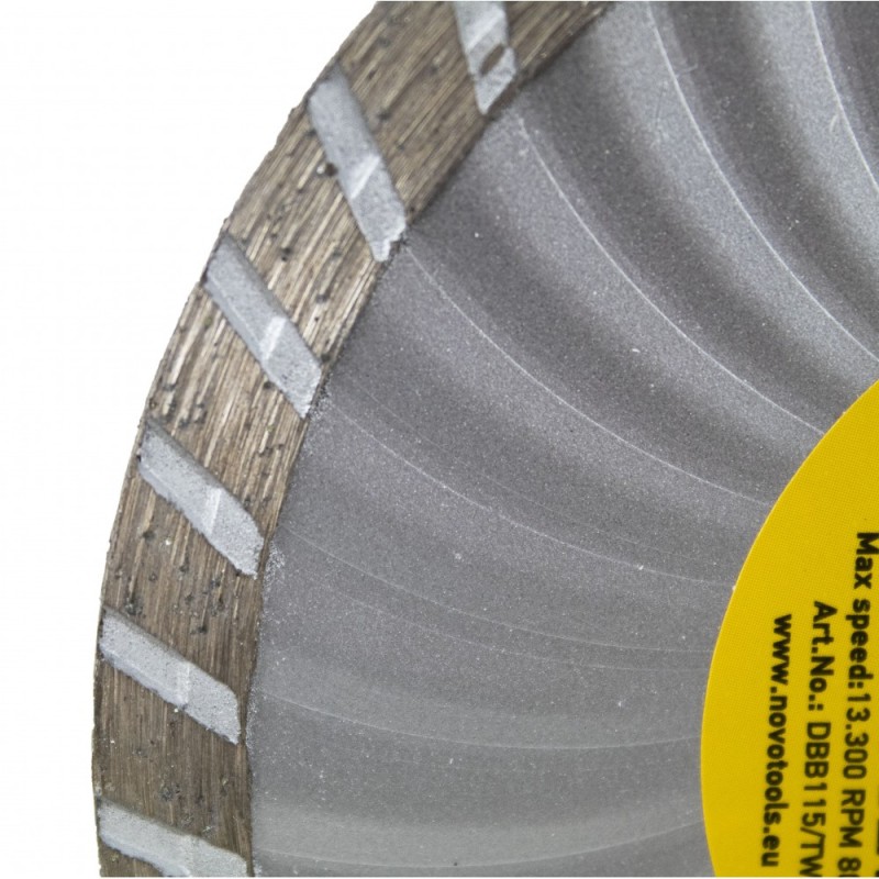 DISC DIAMANTAT Basic 230x7x22.23 Turbo Wave NovoTools