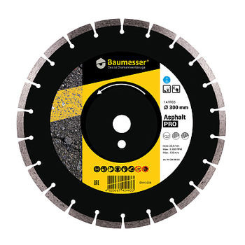 DISC DIAMANTAT BAUMESSER 1A1RSS/C3-H 350X3,5/2,5X10X25,4-24 F4 ASPHALT PRO