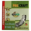 Disc diamantat pentru lemn Procraft B160.16