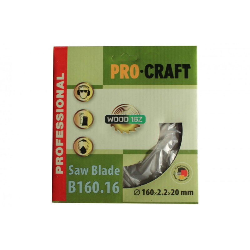 Disc diamantat pentru lemn Procraft B160.16