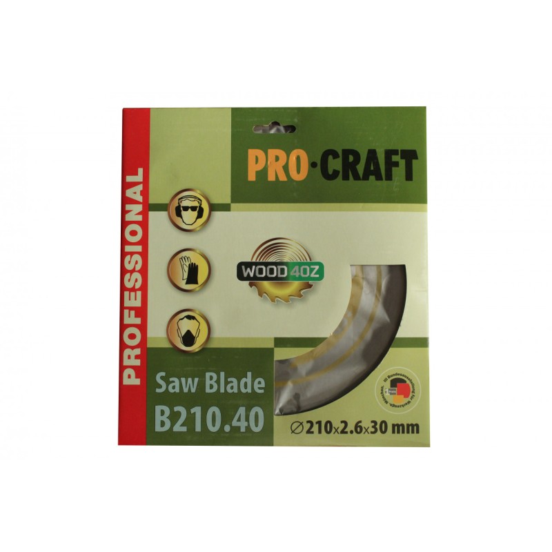 Disc diamantat pentru lemn Procraft B210.40
