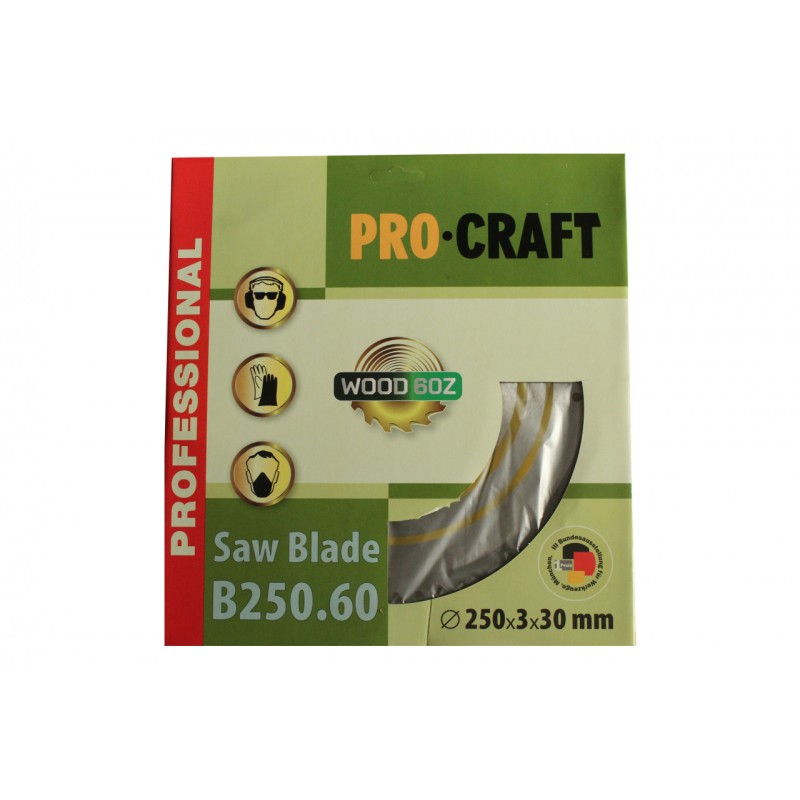 Disc diamantat pentru lemn Procraft B250.60