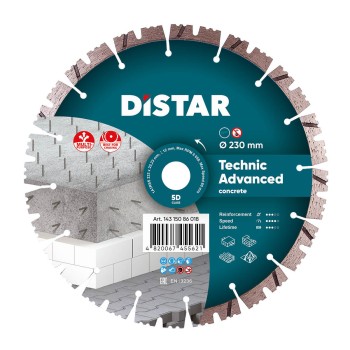 Disc diamantat UNIVERSAL 230x22.2x2.6 mm