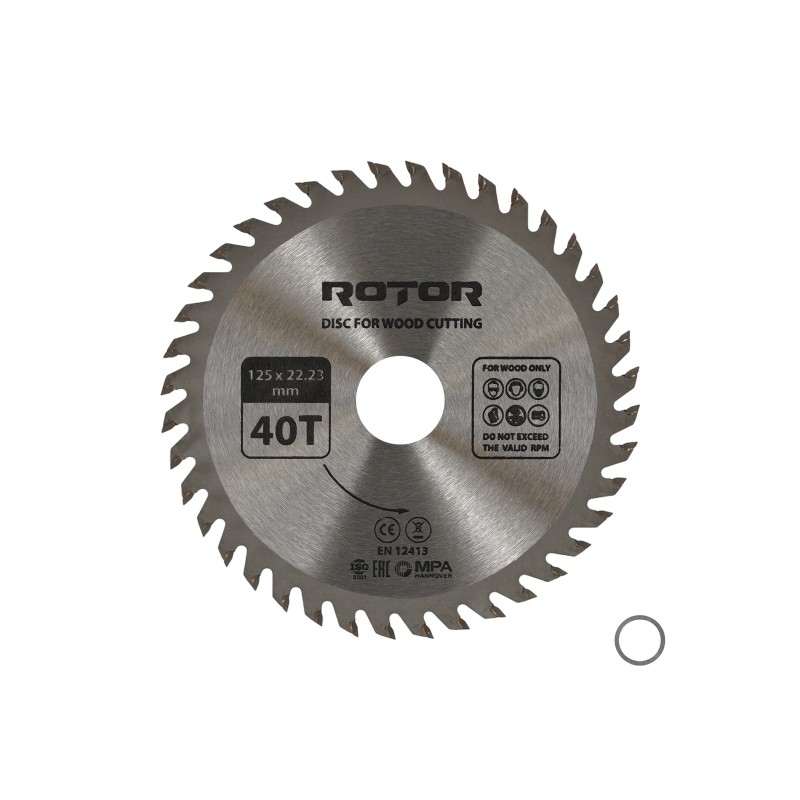 Disc taiat lemn ROTOR 125*22,23 40T
