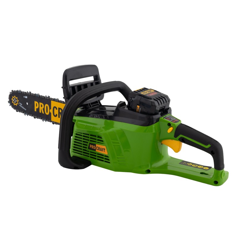 Drujba cu acumulator Procraft PKA 40LI, Li-ion, 40 V, 4.0 Ah, 5000 rotatii