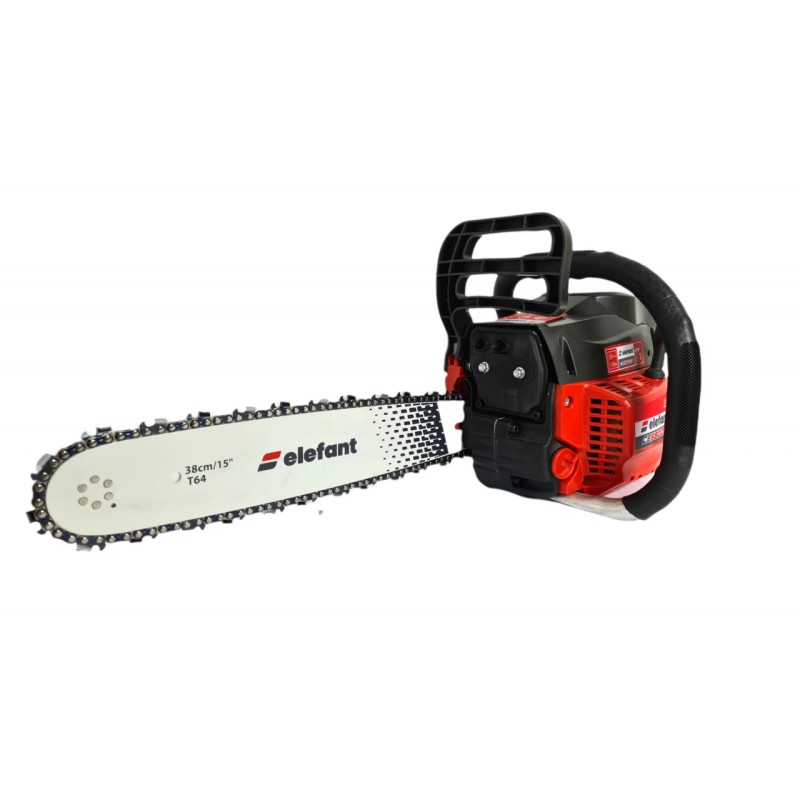 Drujba pe benzina ELEFANT CS5800B, 5.5CP, 3400rpm, 2 lame 2 lanturi, 38/45 cm