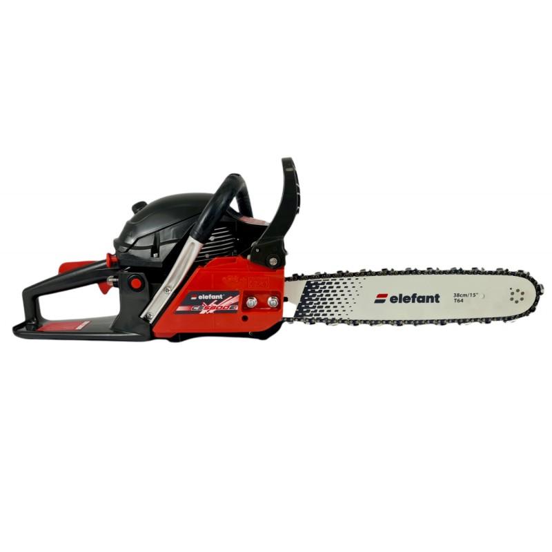 Drujba pe benzina ELEFANT CS5800E, 6CP, 3400rpm, 2 lame 2 lanturi, 38/45 cm