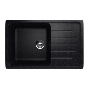 ES-19-308 chiuveta compozit, negru ECOSTONE